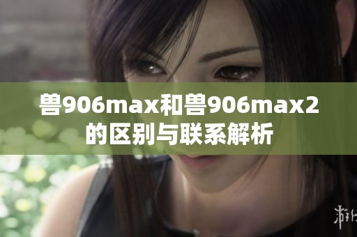 獸906max和獸906max2的區(qū)別與聯(lián)系解析