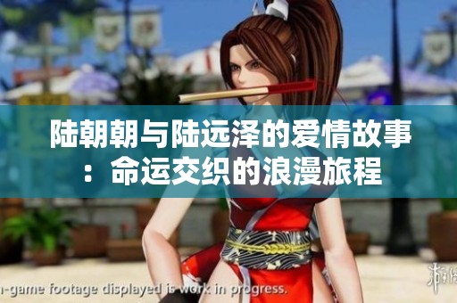 陸朝朝與陸遠澤的愛情故事：命運交織的浪漫旅程