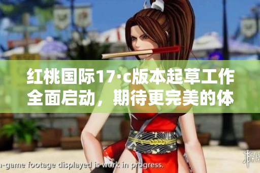 紅桃國際17·c版本起草工作全面啟動，期待更完美的體驗