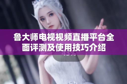 魯大師電視視頻直播平臺全面評測及使用技巧介紹